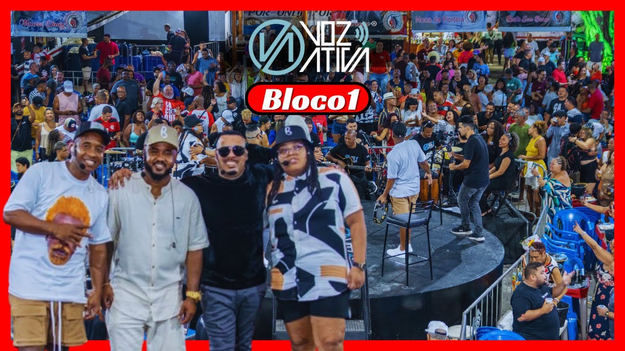 Roda de samba do Grupo Voz Ativa no cacique de ramos  - Bloco 01 - Pagode ao vivo Rio de janeiro