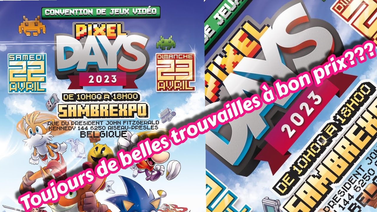 PIXEL DAYS 2023 - DE BELLES TROUVAILLES A BON PRIX???