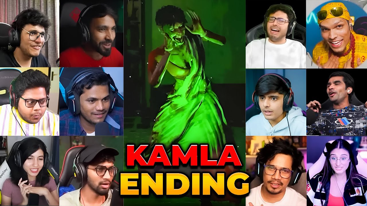 Indian GAMERS React to KAMLA ENDING 😱