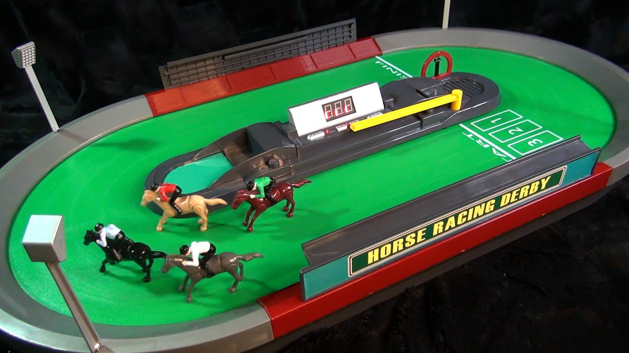 【電動トイ】ＳＩＳ 競馬ダービー ゲーム 巨大 迫力 リアルな動き ホースレース レーシング おもちゃ 品番8880 horse racing Derby game ブラゼ