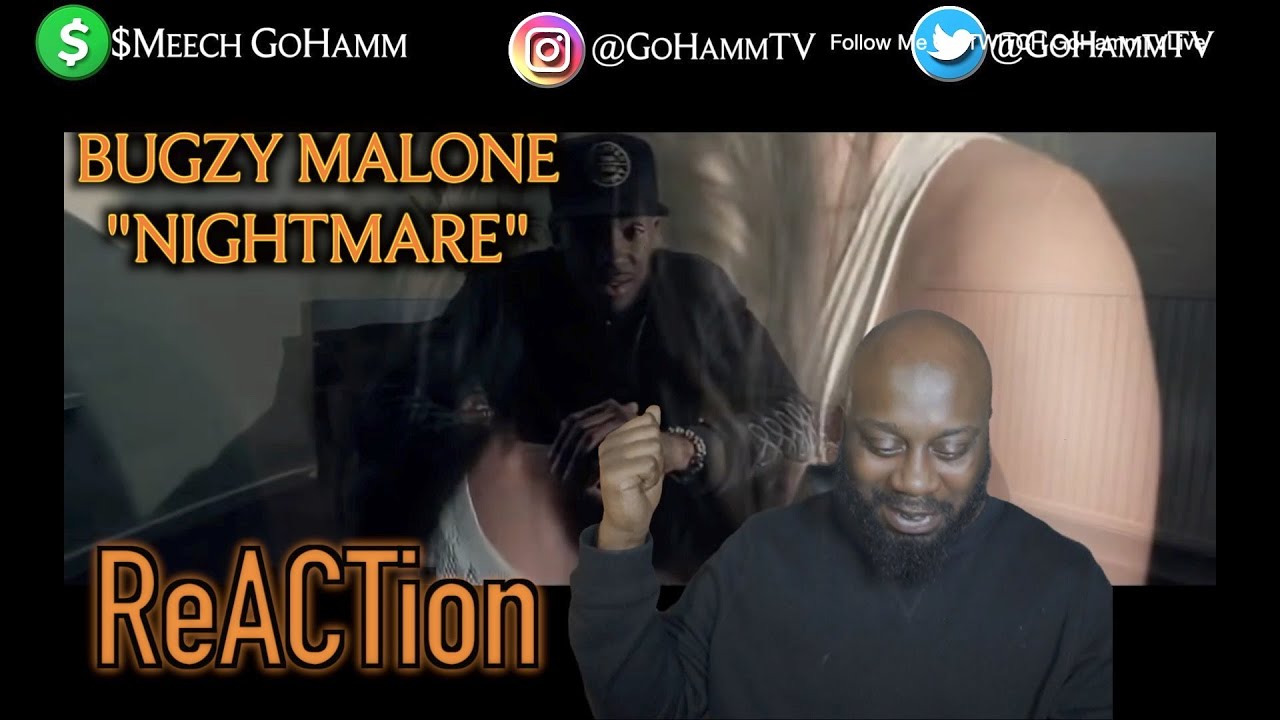 American Reacts | BUGZY MALONE - Nightmares [GoHammTV]