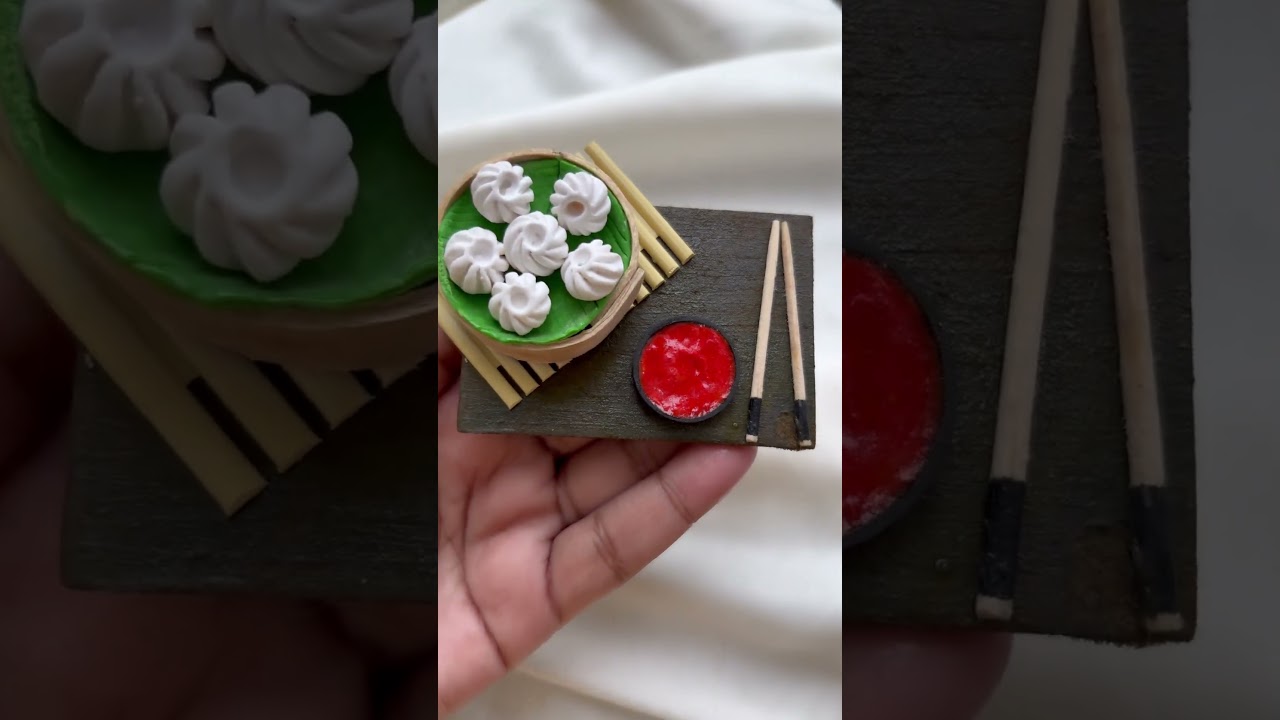 Miniature Momo✨ #momos #miniaturefood