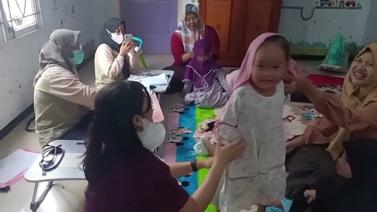 Pemeriksaan kesehatan dari puskesmas karang Rejo 