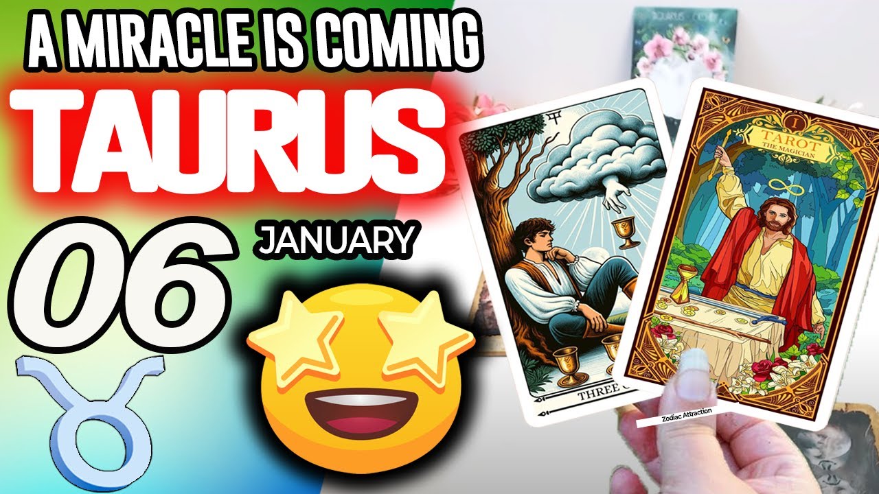 Taurus ♉❎A MIRACLE IS COMING❎ horoscope for today JANUARY 6 2026 ♉ #taurus tarot JANUARY