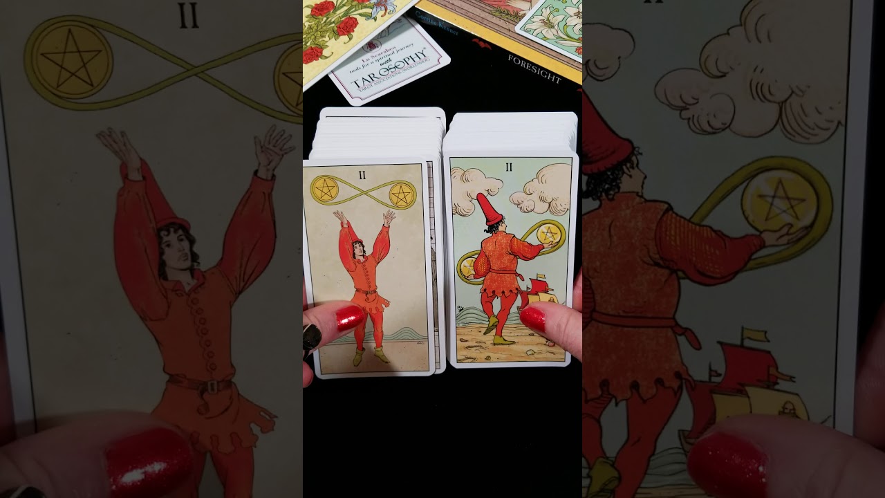 The BEFORE Tarot🔮& The AFTER Tarot🔮(side by side) by Corrine Kenner