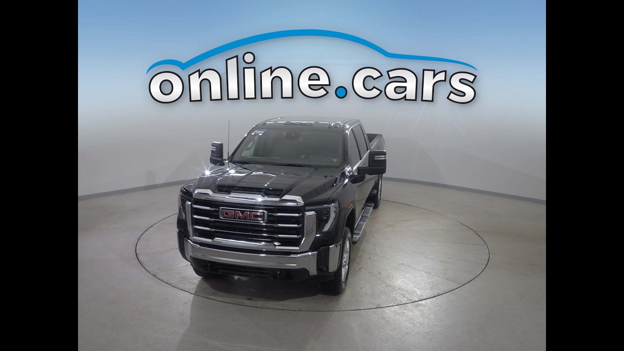 A60902FT Used 2024 GMC Sierra 2500HD Black Truck Test Drive, Review, For Sale
