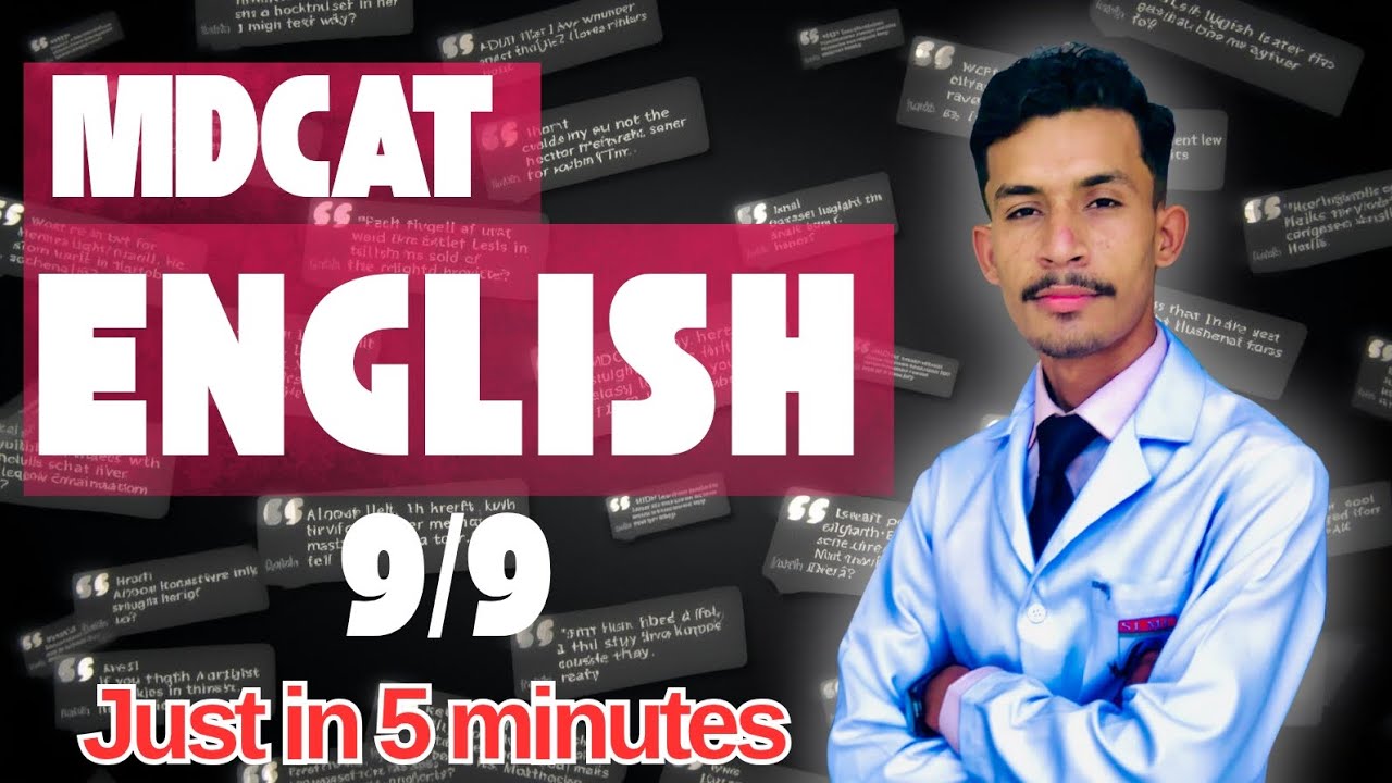 Get full marks in Mdcat English || All Tips and Tricks | Lectures | Notes | Practice Books 