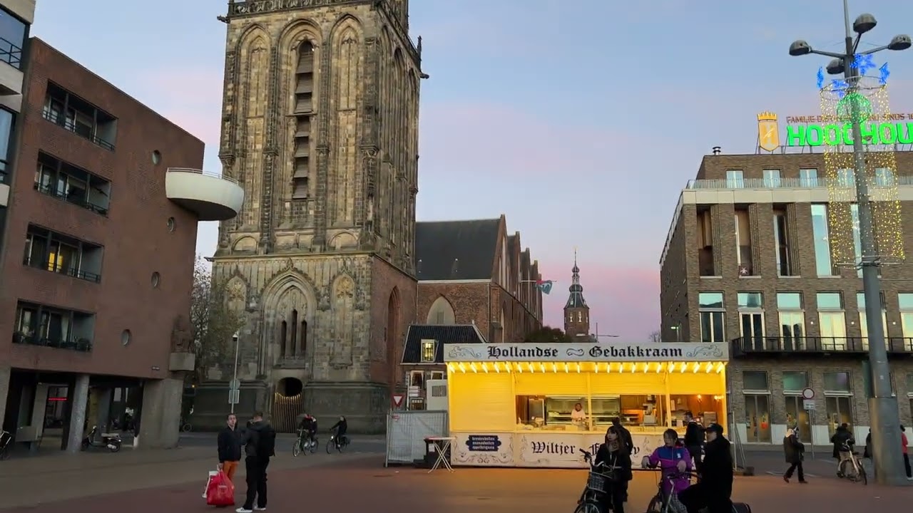 Groningen, NL: Ep.4.2 Binnenstad Martini Tower [4k]