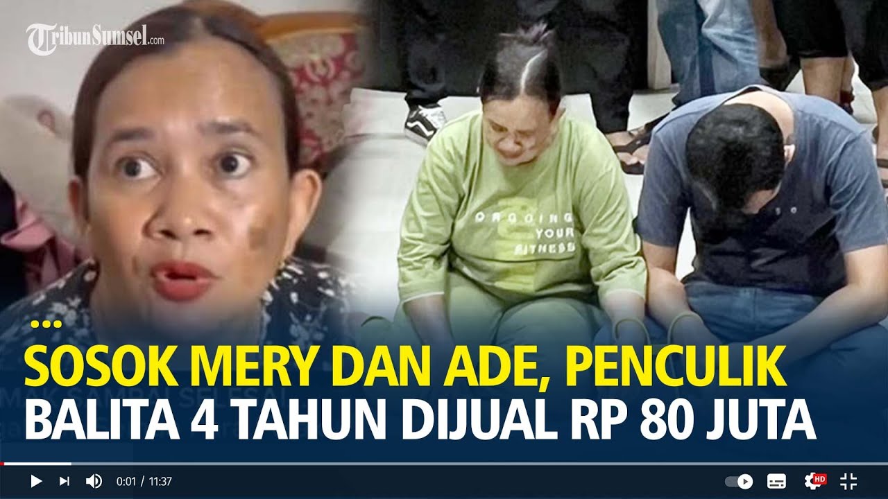 Sosok Mery Ana dan Ade Friyanto, Penculik Balita 4 Tahun di Makassar Dijual Rp 80 Juta