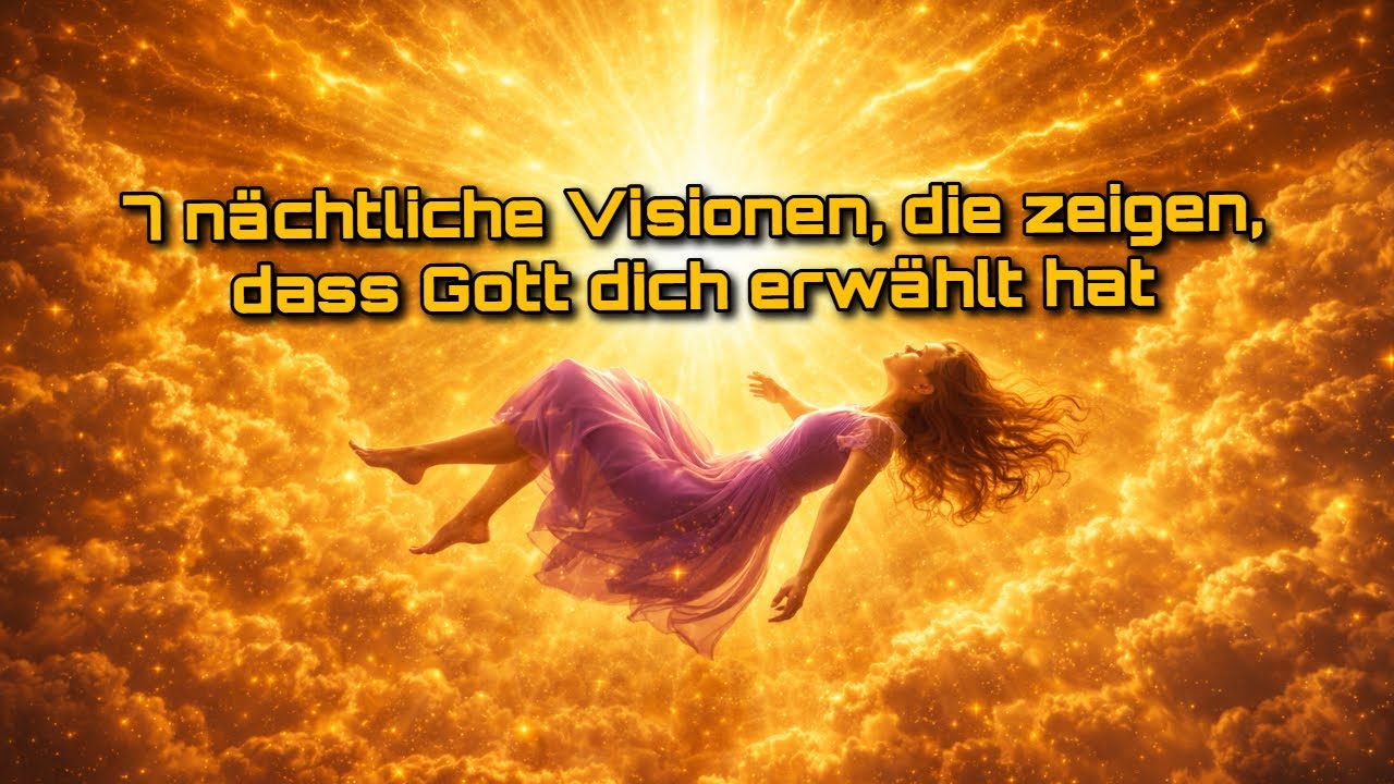 7 prophetische Träume, die zeigen, dass du von Gott auserwählt wurdest