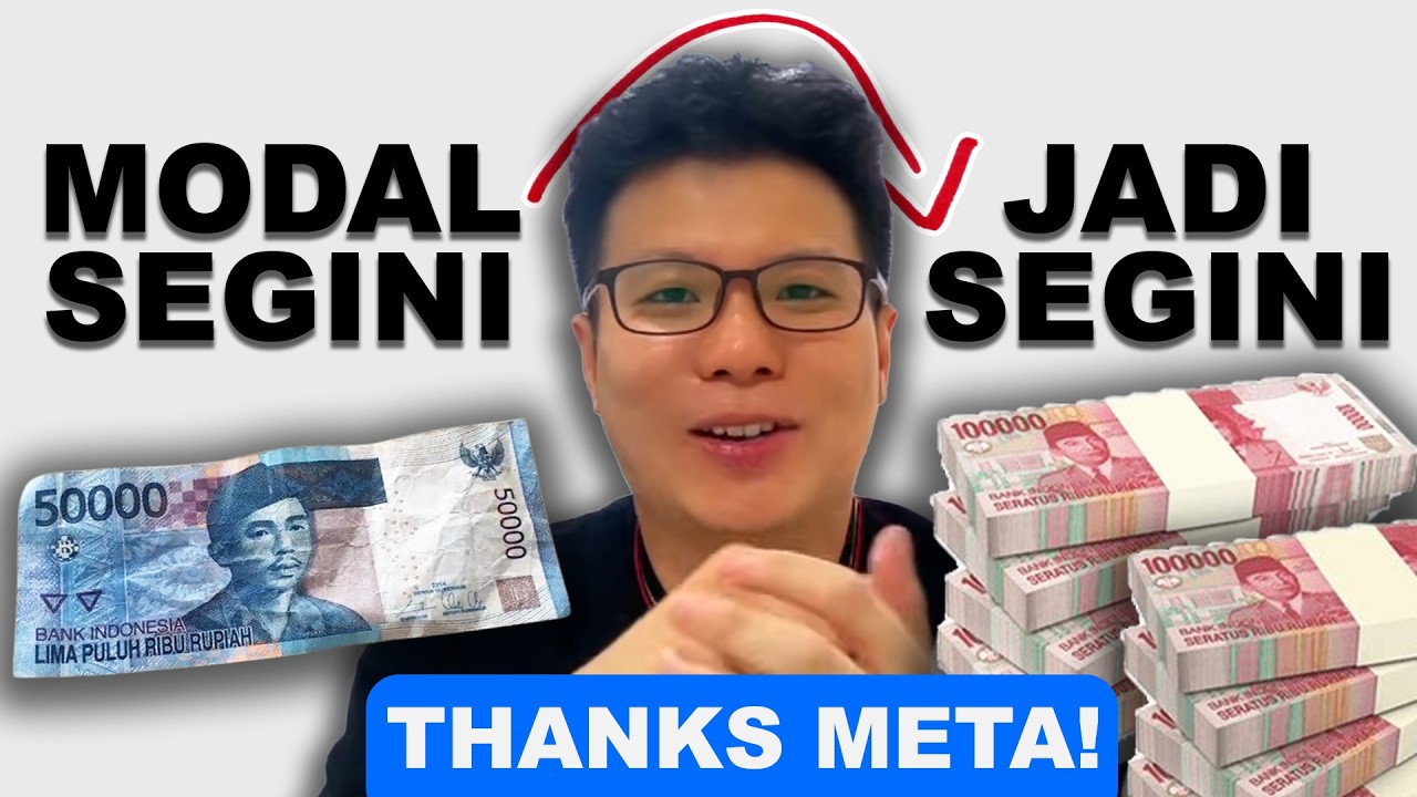 Modal 50rb Bisa Jualan Sampai Rp1,151,241,586 dengan Meta Ads (copas cara gua)