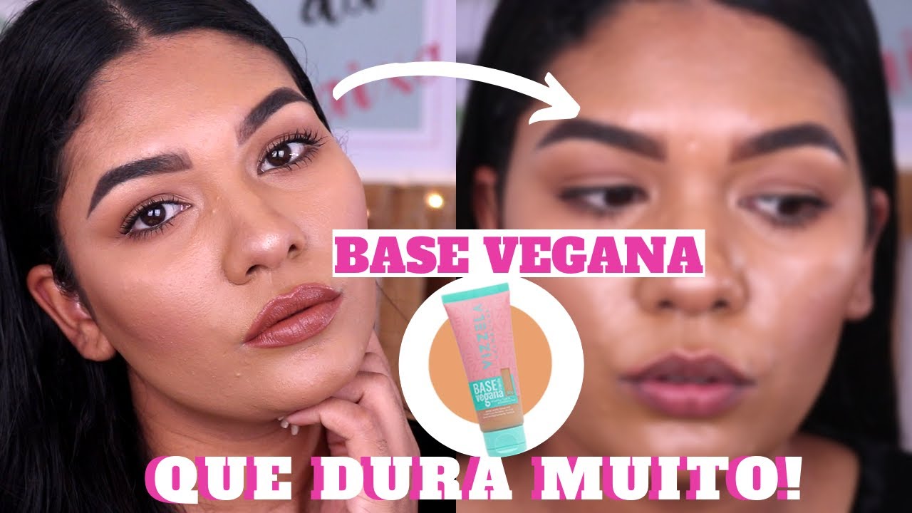 NOVA BASE VEGANA QUE DURA O DIA TODO - Base e corretivo VIZZELA
