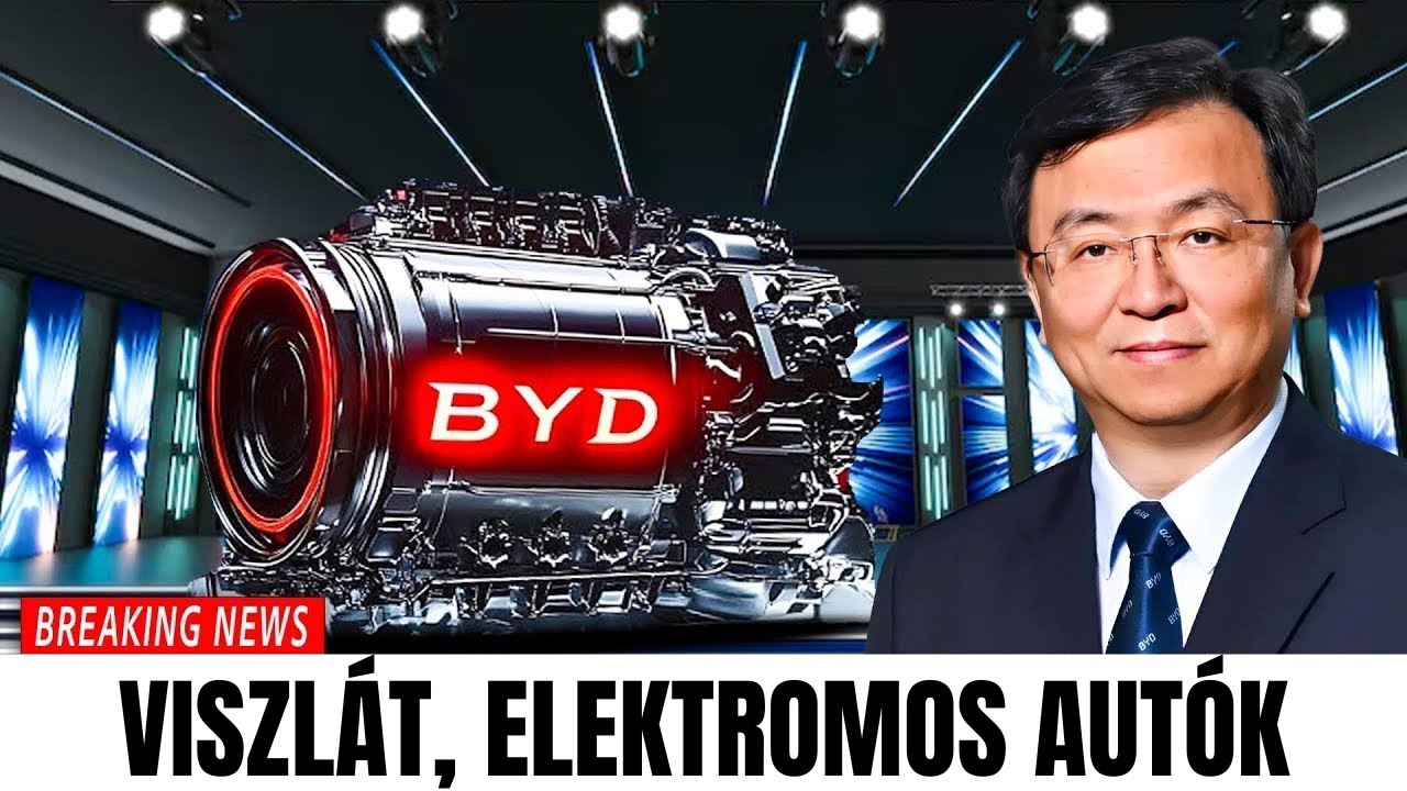 A BYD Vezérigazgatója: Ez Az Új Motor Örökre El Fogja Pusztítani Az Egész Elektromosautó-Iparágat!