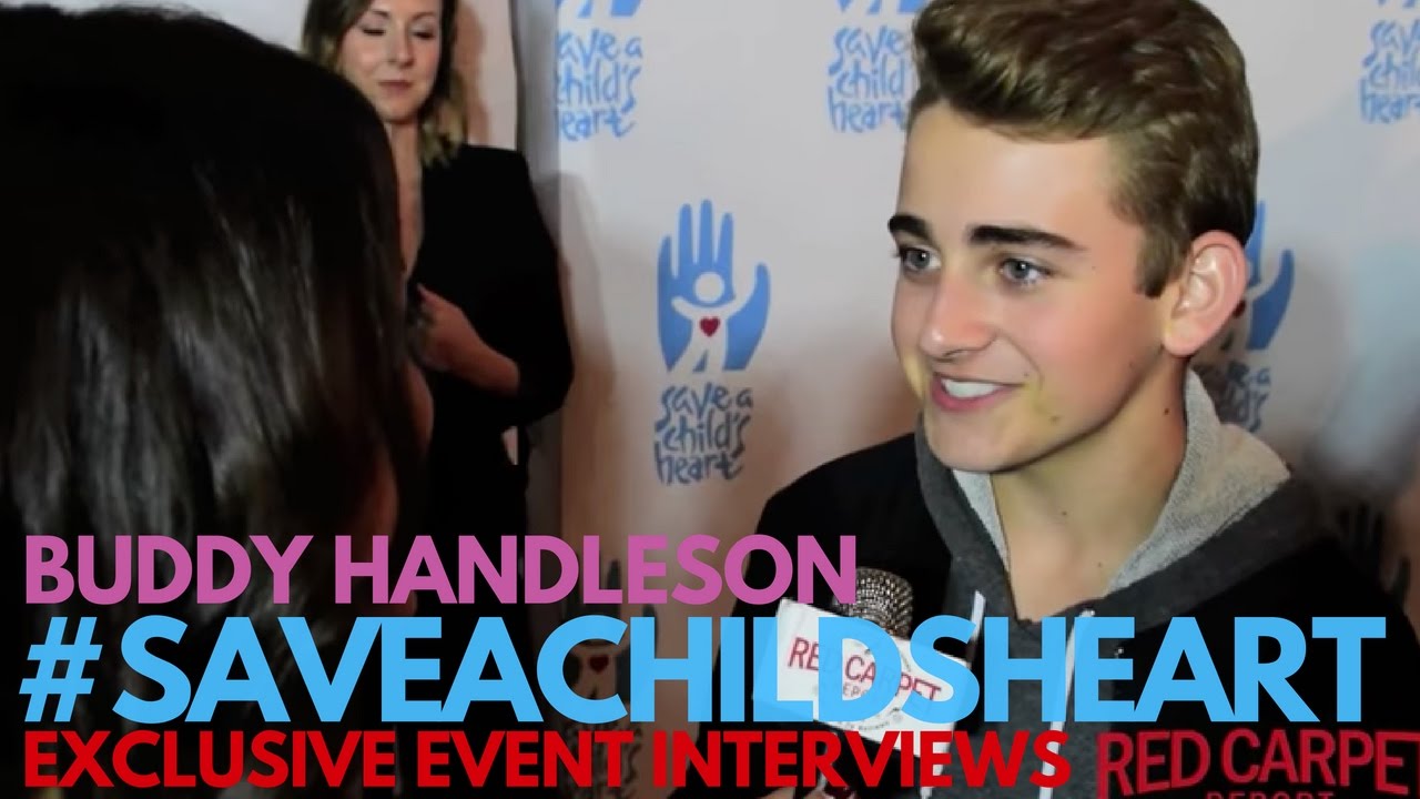 Buddy Handleson #BellaandtheBulldogs interviewed at West Coast Save A Child’s Heart Fundraiser #SACH
