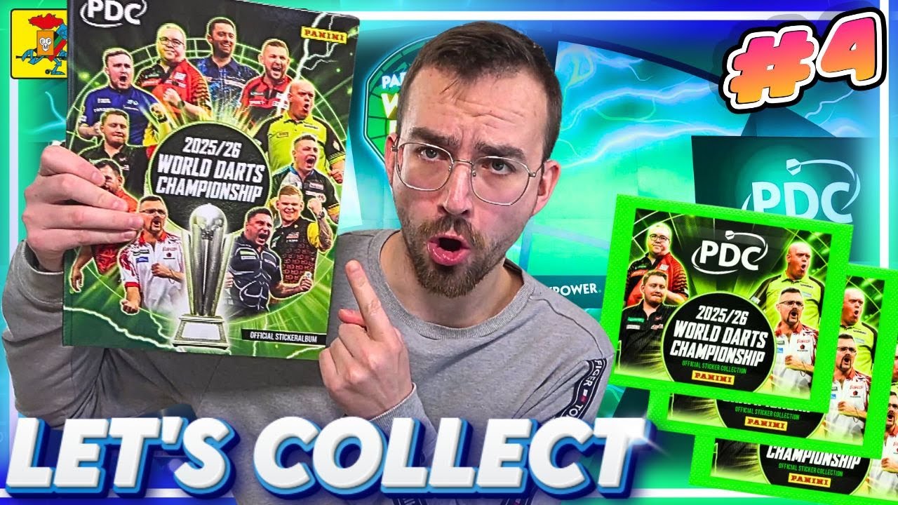 PANINI DARTS WM World Championship STICKER 2025/26 🎯 LETS COLLECT #4 😱🔥