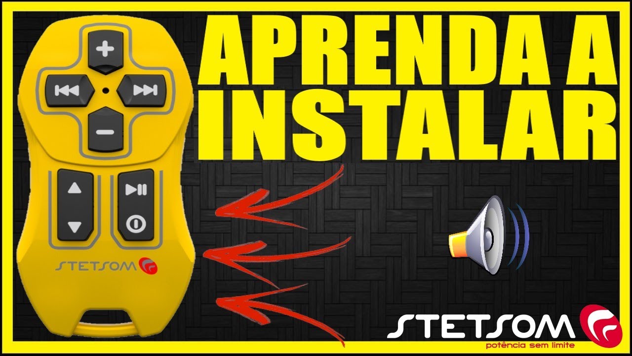 Como instalar controle longa distância STETSOM SX UNIVERSAL #ALANROD