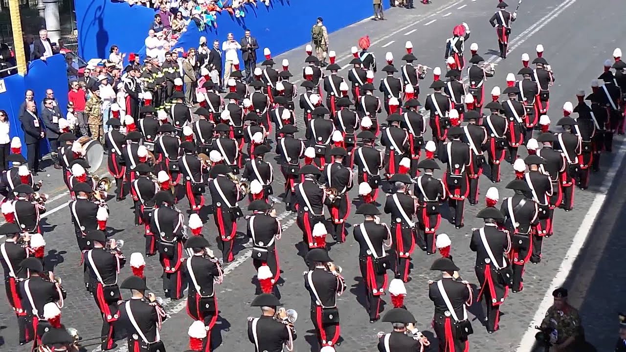 Carabinieri Parata Militare Festa della Repubblica - Banda Musicale