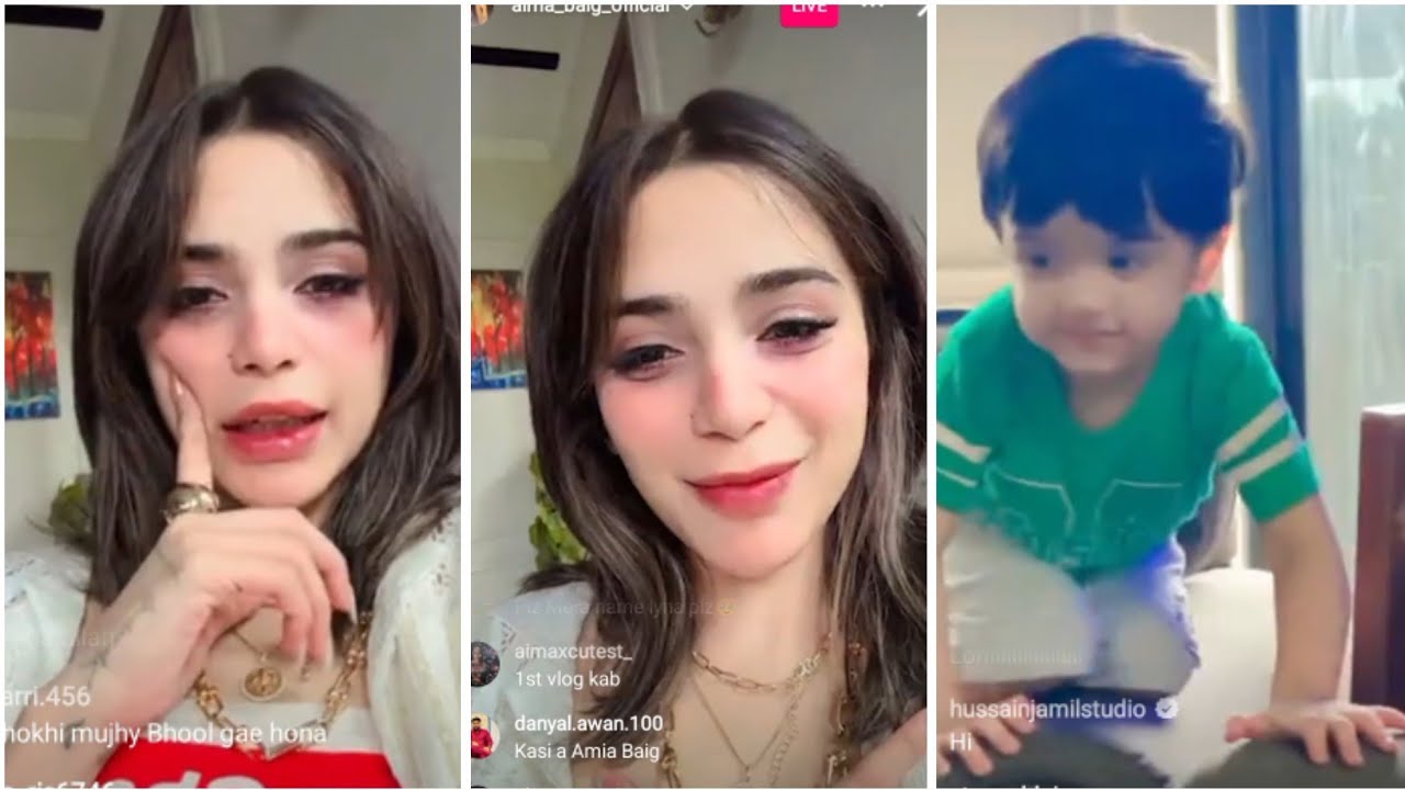 Aima Baig Live with nephew Mustafa