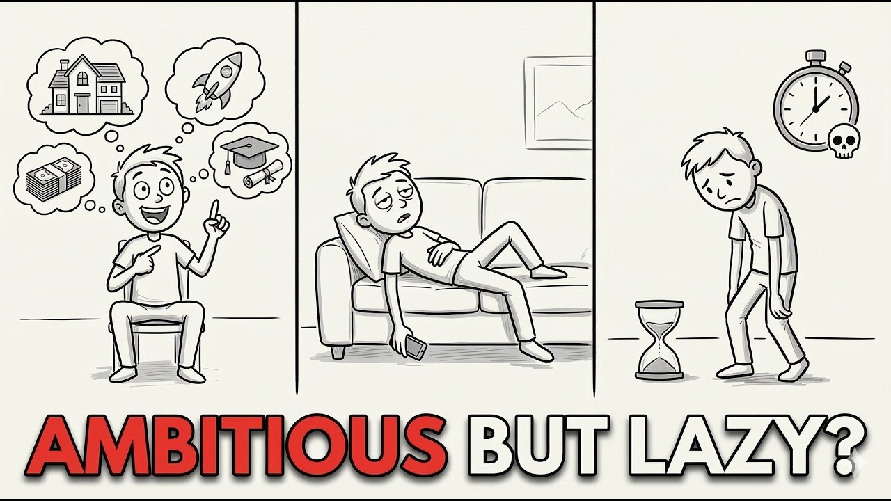 If you're ambitious but lazy, please watch this video…