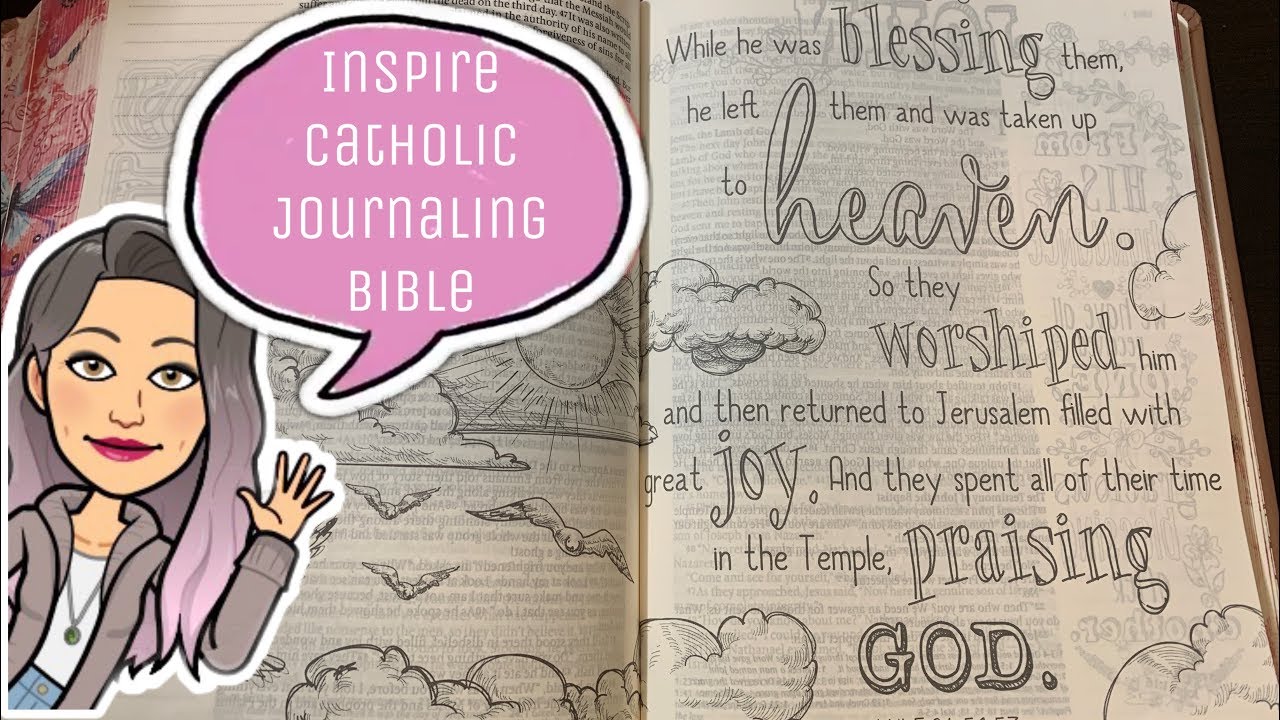 Inspire Catholic Journaling Bible Unboxing