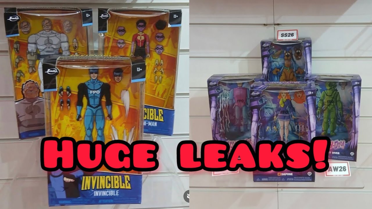 Huge Leaked News Regarding a New Amazing Action Figure Line!