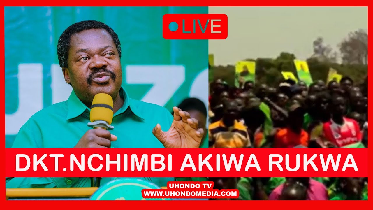 LIVE: KAMPENI ZA MGOMBEA MWENZA CCM - RUKWA