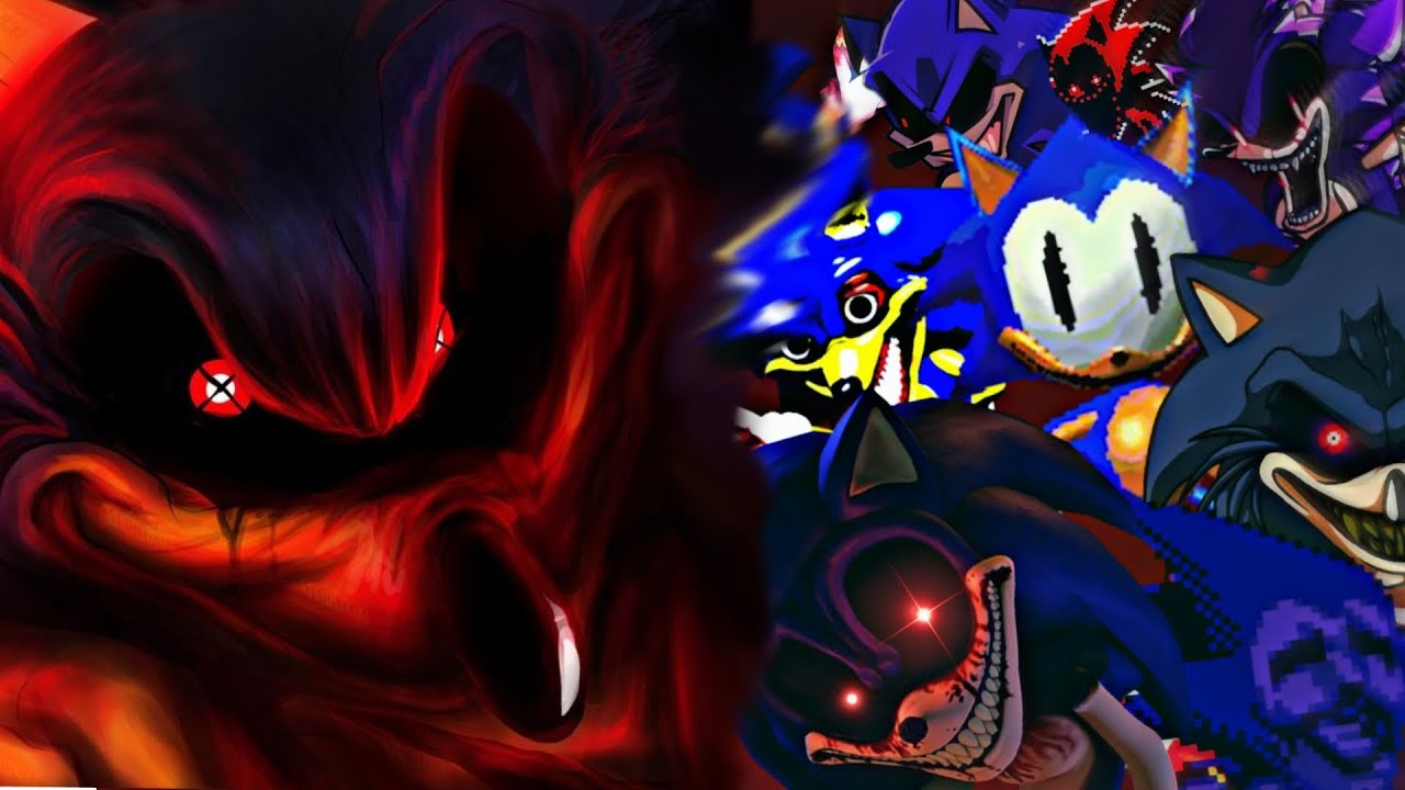 ВСЕ смешные моменты и скримеры Sonic.EXE!!