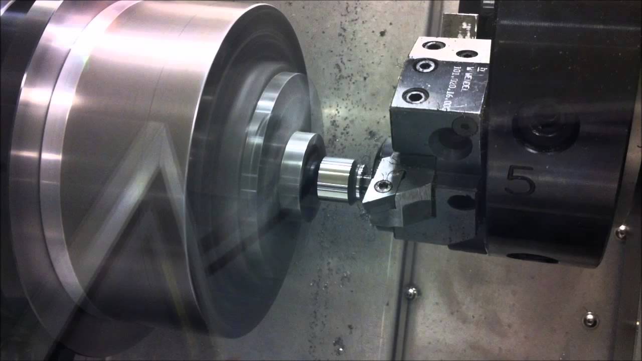 Finish hard turning of a nozzel bearing