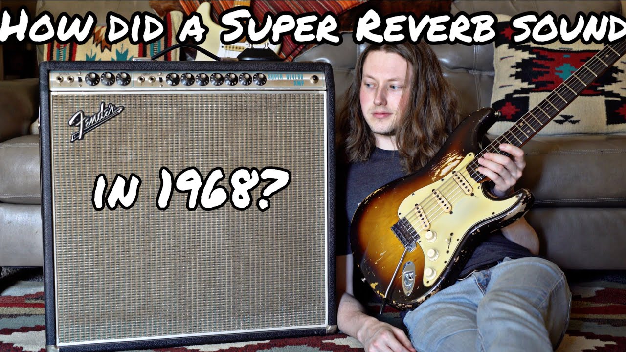 Time Capsule 1968 Super Reverb (100% оригинал) и Stratocaster 1959 года