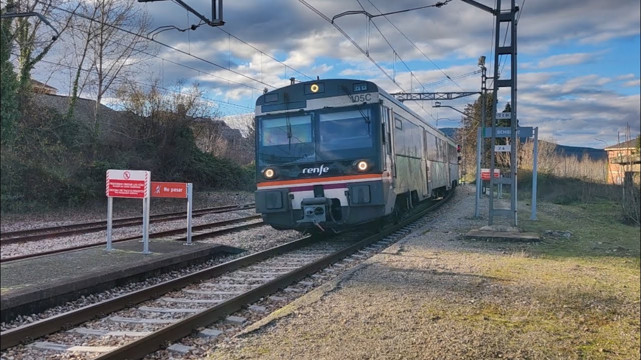Circulaciónes Variadas (rescates, mercancías Etc) por la estación de Bembibre (León)