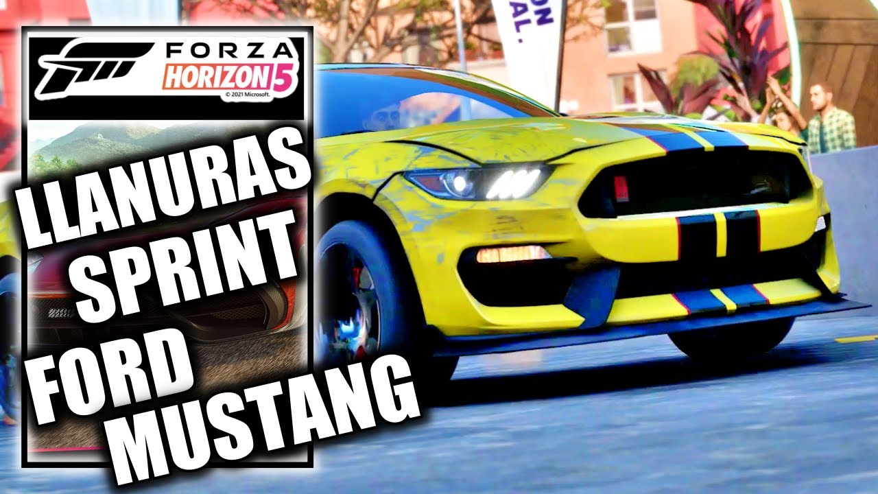 Forza Horizon 5 – LLanuras Sprint - Ford Mustang Shelby GT35OR 2016 Gameplay