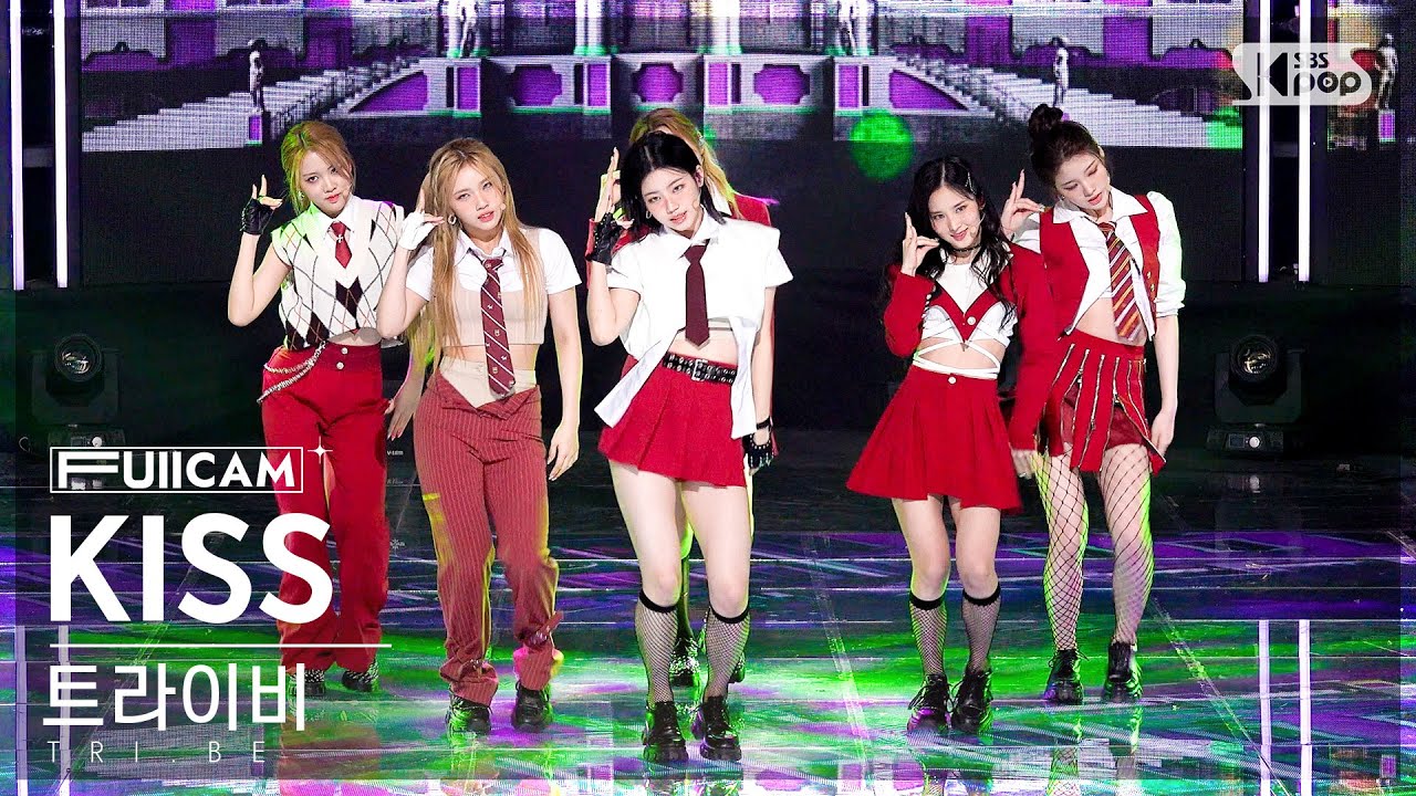 [안방1열 풀캠4K] 트라이비 'KISS' (TRI.BE FullCam)│@SBS Inkigayo 220828