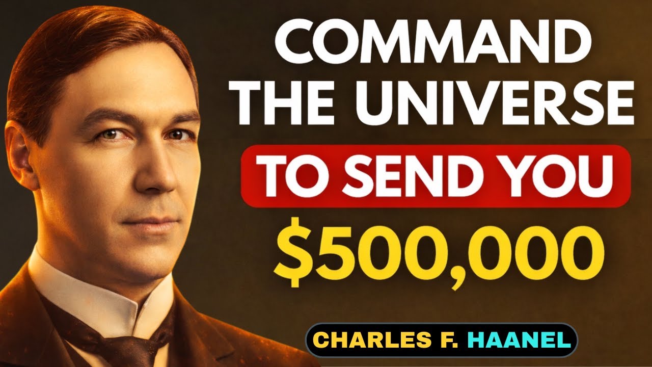 Stop Asking — Command The Universe To Send You $500,000 Instantly | Charles F. Haanel Wisdom!