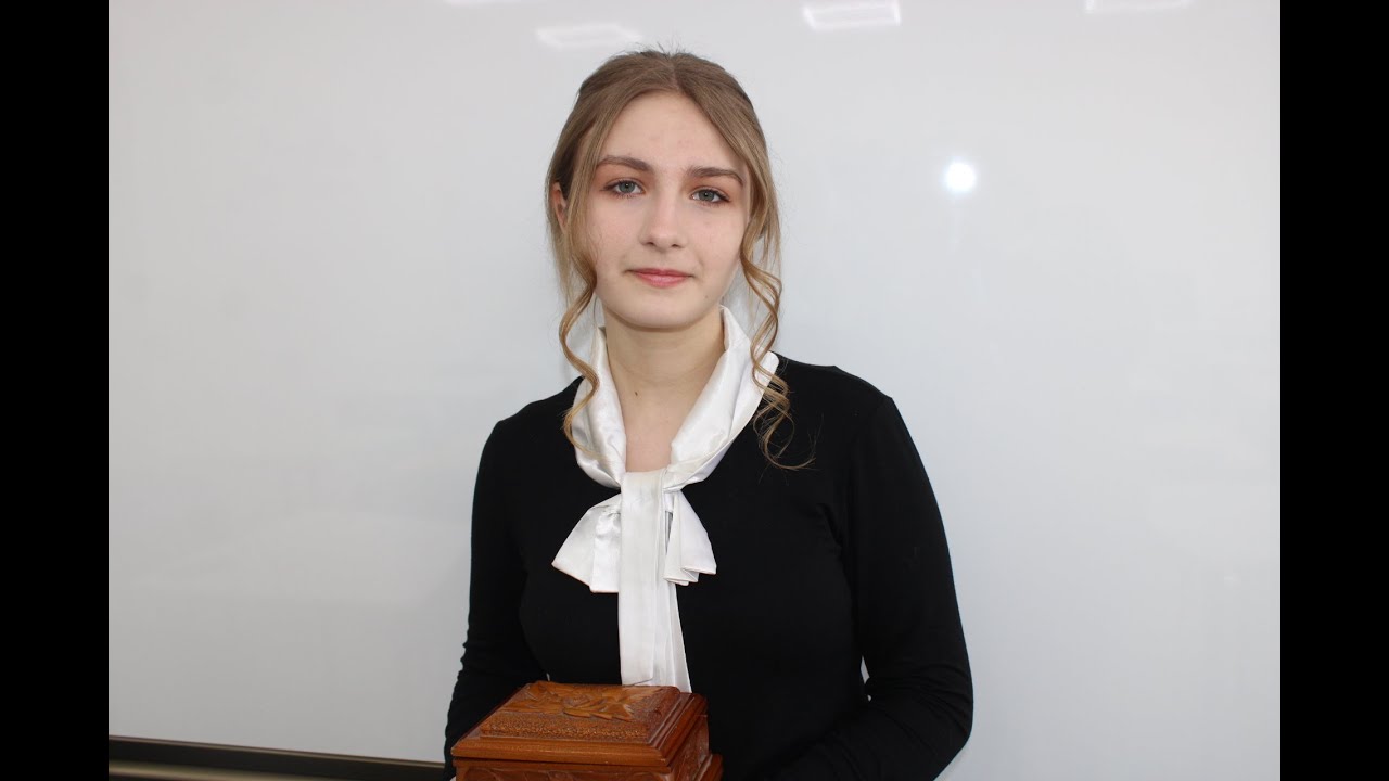 Стецюк Ирина читает монолог из пьесы 