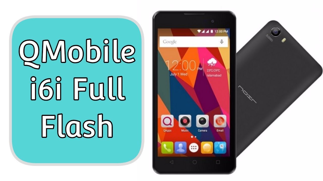 QMobile i6i Full Flash With SP Flash Tool
