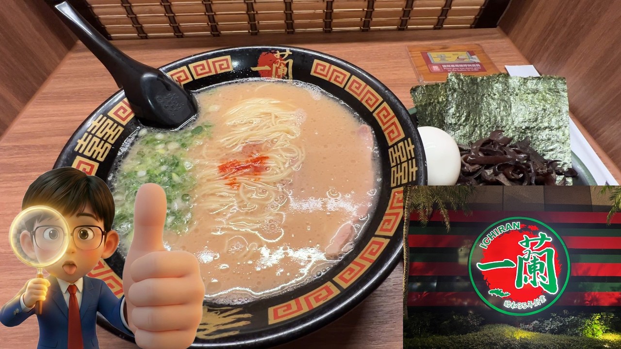 【Ichiran Ramen】 Легенда Фукуоки! Тот же вкус, что и в Японии? Обзор в Тайбэе ft. CHEWING BROTHER