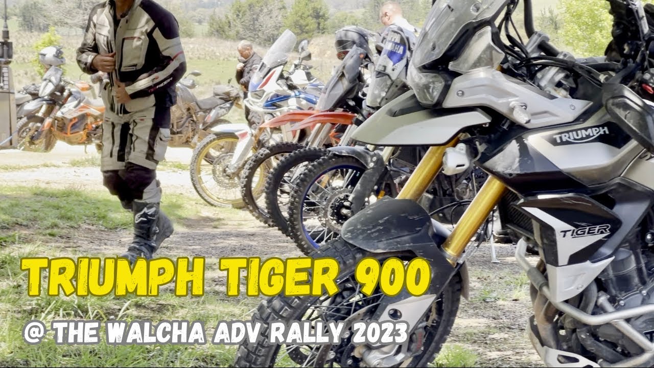 TRIUMPH TIGER 900 at the WALCHA RALLY 2023