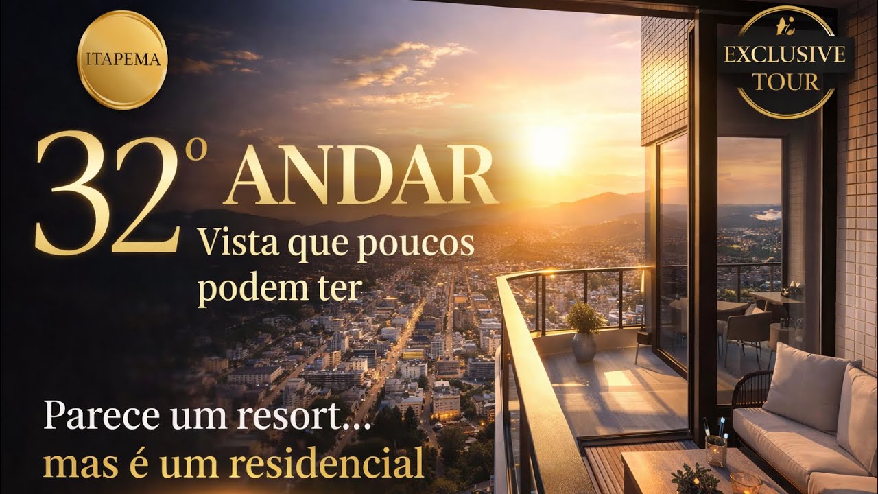 Tour Completo Pelo Grand Mirage Em Itapema SC Apt Mansão 32• Andar Vista Panorâmica Montanhas-Praia
