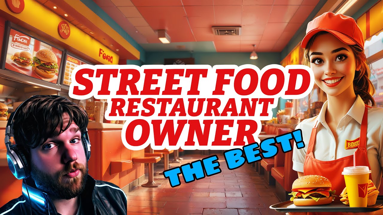 THE BEST FAST FOOD SIMULATOR ON THE PS5! | Street Food Restaurant Owner