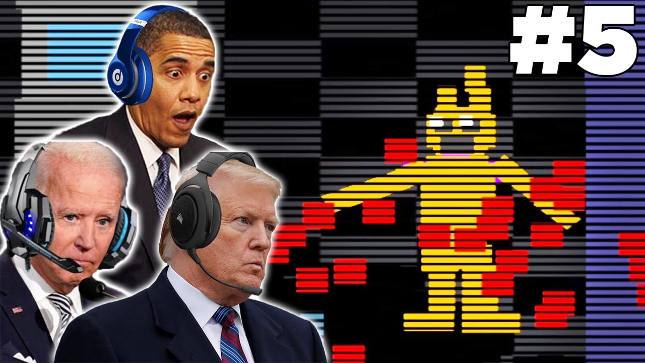 US Presidents Play Five Nights at Freddy's 3 (FNAF 3) Part 5