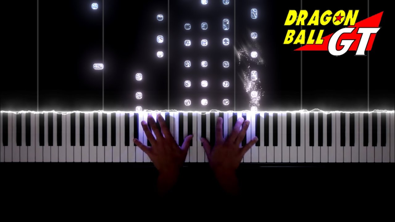 DAN DAN Kokoro Hikareteku (DAN DAN心魅かれてく) | Dragon Ball GT OP | Jarrod Radonich |Piano by minapiano
