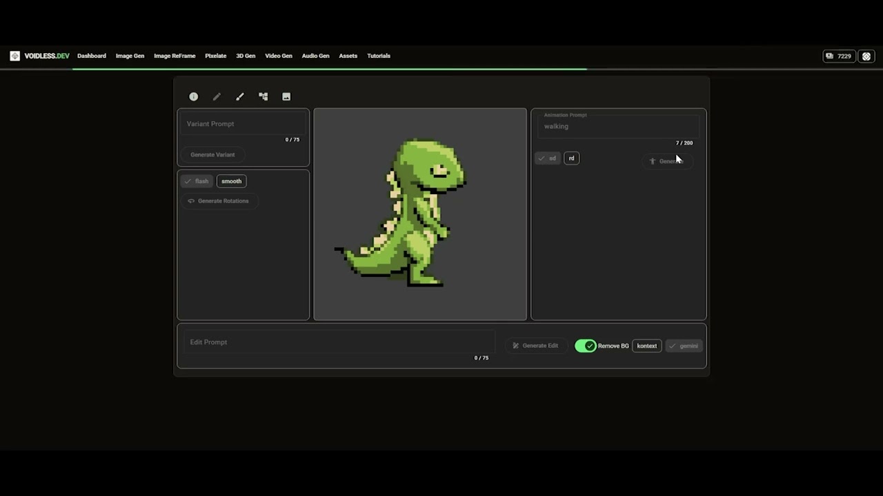 How to Generate AI Animations For Your Sprites
