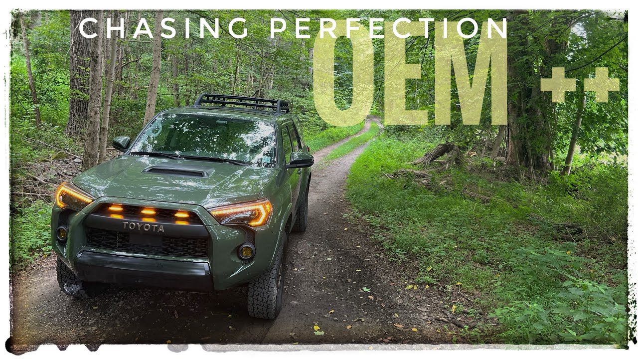 Transforming My 5th Gen Toyota 4Runner | Clean OEM ++ Build!   BIG Difference!