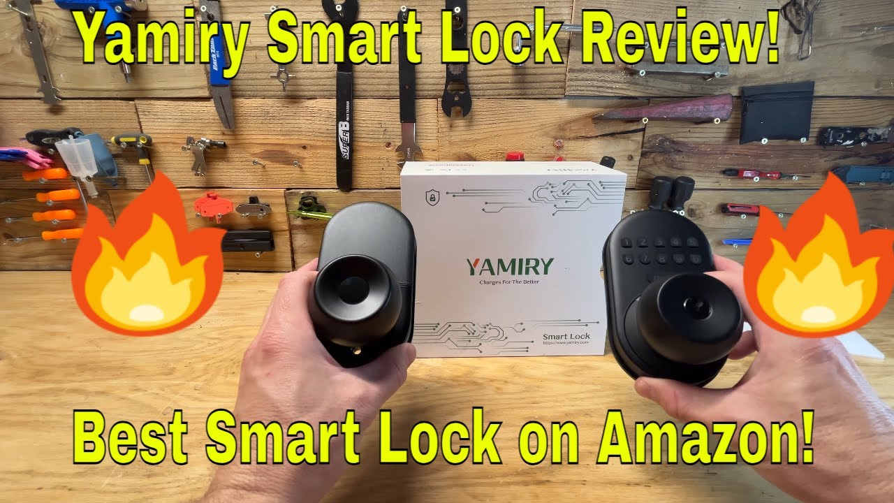 Yamiry Smart Lock Review! Amazon Cheapest Smart Lock With Door Knob! 2024 Best Smart Lock on Amazon!