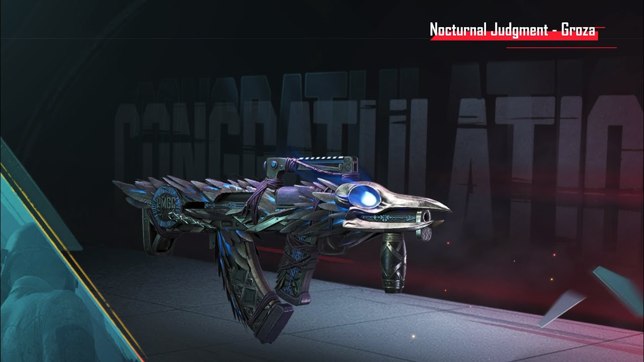 Unlocking Mythic Nocturnal Judgement GROZA - PUBG MOBILE