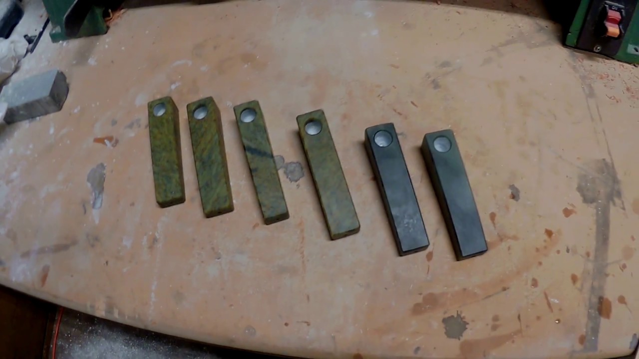 Relaxing Flute Music and Making a Smoking Pipe Blank Out of Soapstone