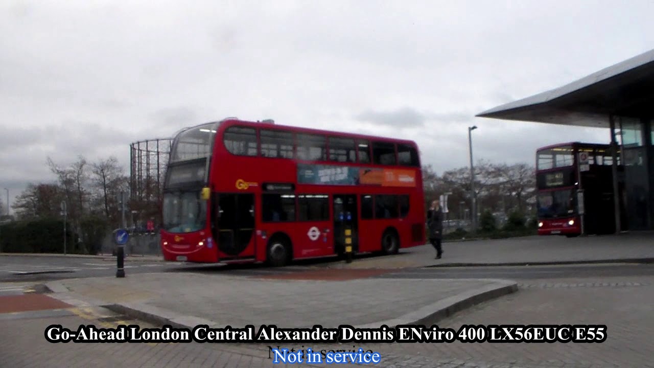 Half an hour at North Greenwich bus station