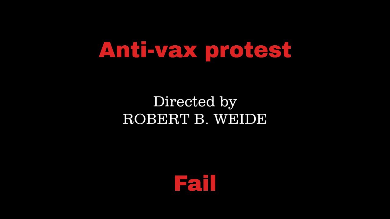 Curb your anti vax protest