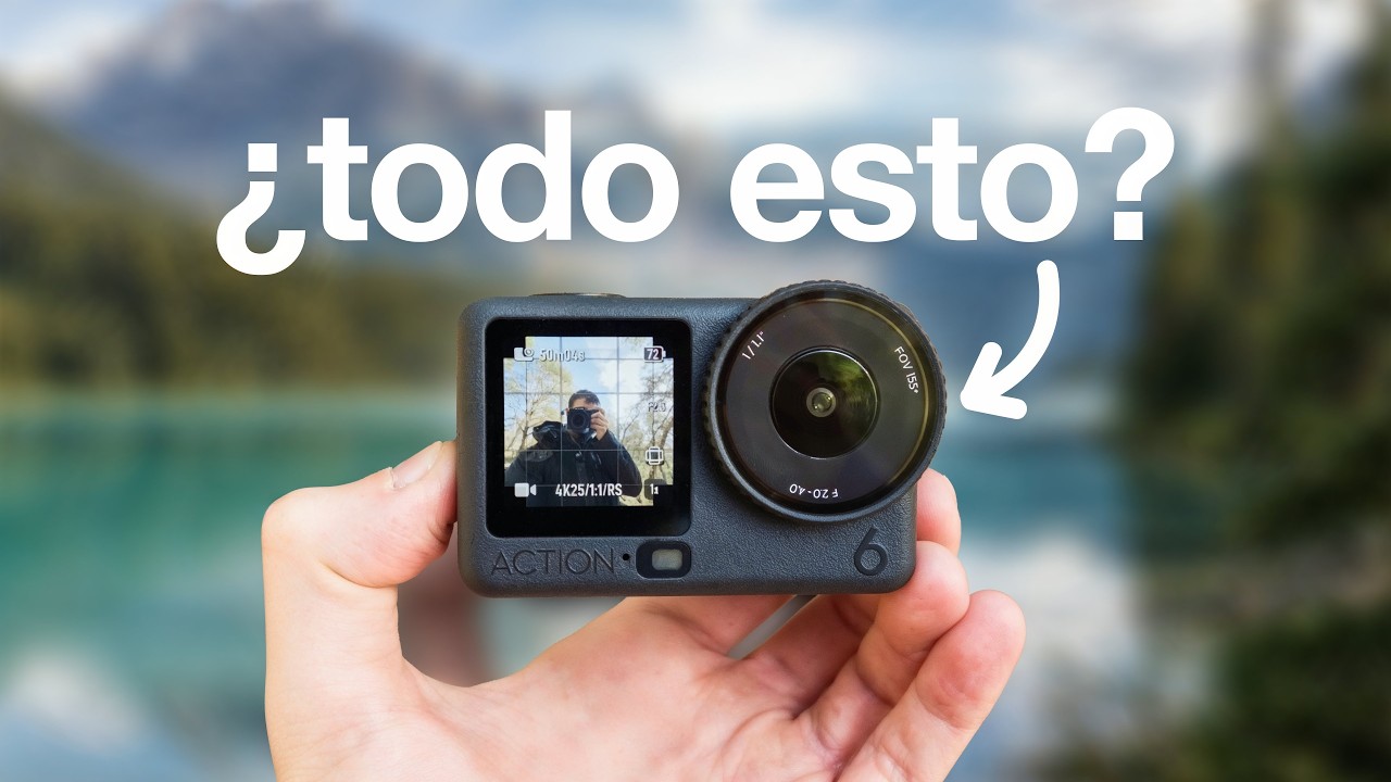 21 días con la nueva Cámara de Acción de DJI: ¿vale la pena? | Osmo Action 6