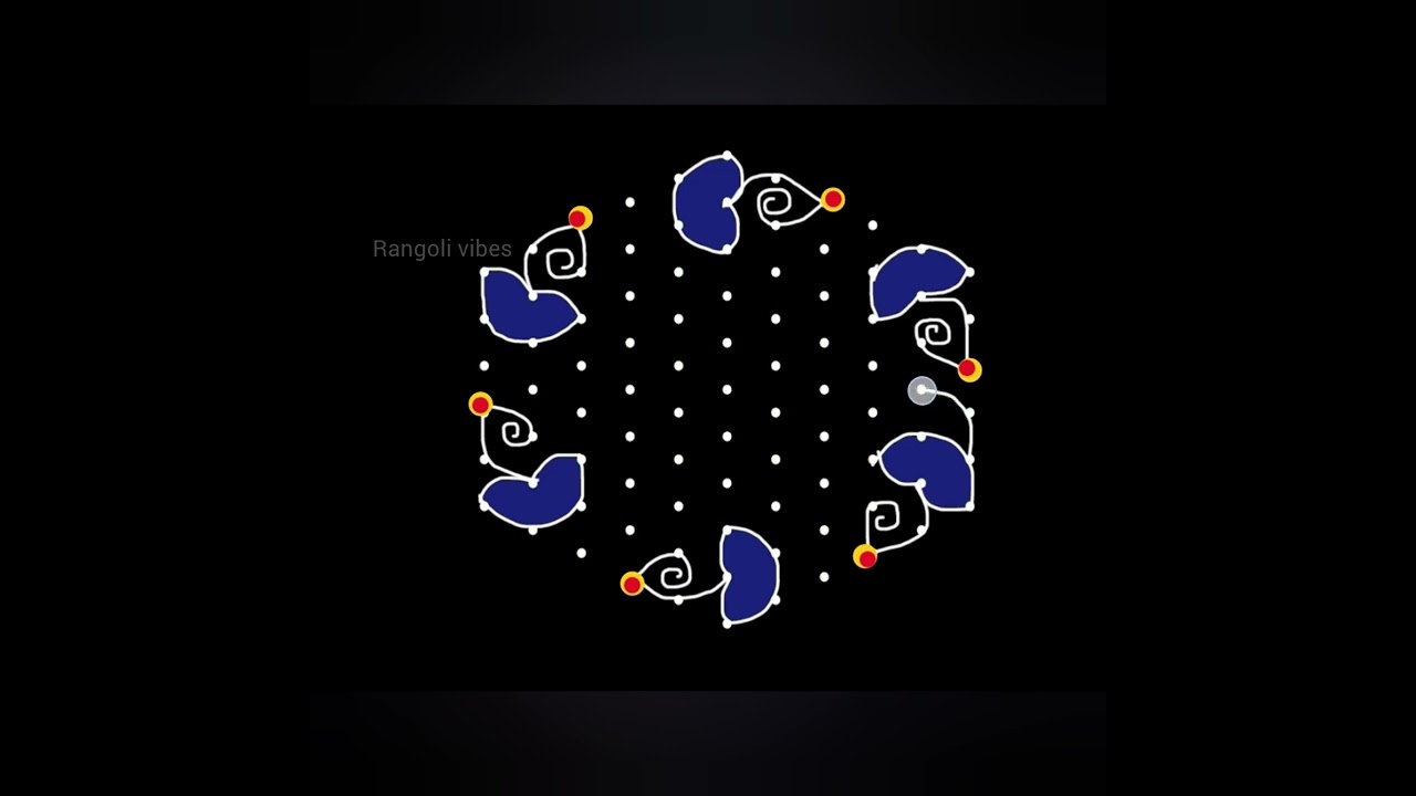11*6 Karthika masa rangoli design🌺Newyear rangoli design🌺Diwali rangoli🌺 Easy purattasi madam kolam